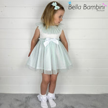 Load image into Gallery viewer, Ceyber Girls Mint Tulle Dress