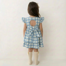 Load image into Gallery viewer, Baby Ferr Older Girls Check Dress