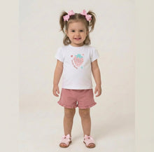 Load image into Gallery viewer, Street Monkey Girls Sweet Strawberry Short Set