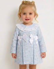 Load image into Gallery viewer, Ceyber Girls Blue Carousel Summer Coat