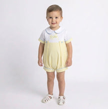 Load image into Gallery viewer, Beau Kid Unisex Lemon Romper