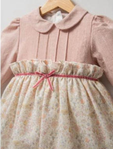 Tongs Girls Floral Dress