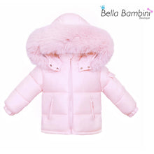 Load image into Gallery viewer, Wee Me Pink Puffer Coat