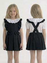 Load image into Gallery viewer, Love and Learn Black School Pinafore