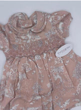 Load image into Gallery viewer, Mabini Girls Peach Smock