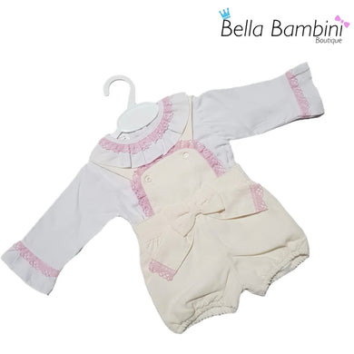 Baby Girls Cream Short Set