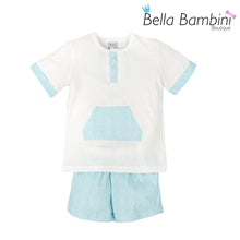 Load image into Gallery viewer, Babidu Boys Stripe Short Set