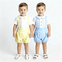 Load image into Gallery viewer, Beau Kid Stripe Short Set