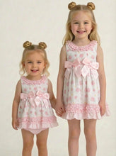 Load image into Gallery viewer, Ceyber Girls Pink Rose Dress