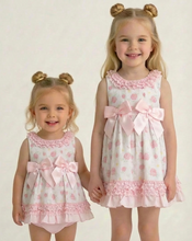 Load image into Gallery viewer, Ceyber Girls Pink Rose Dress