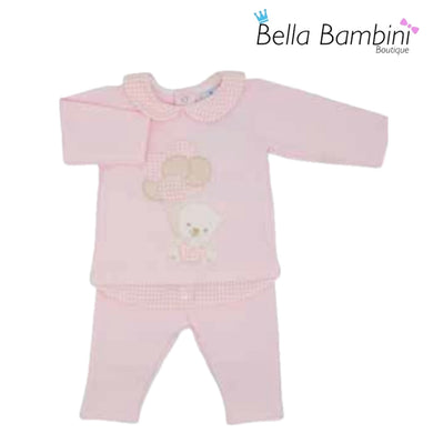 Sardon Pink Teddy Bear Balloon Set
