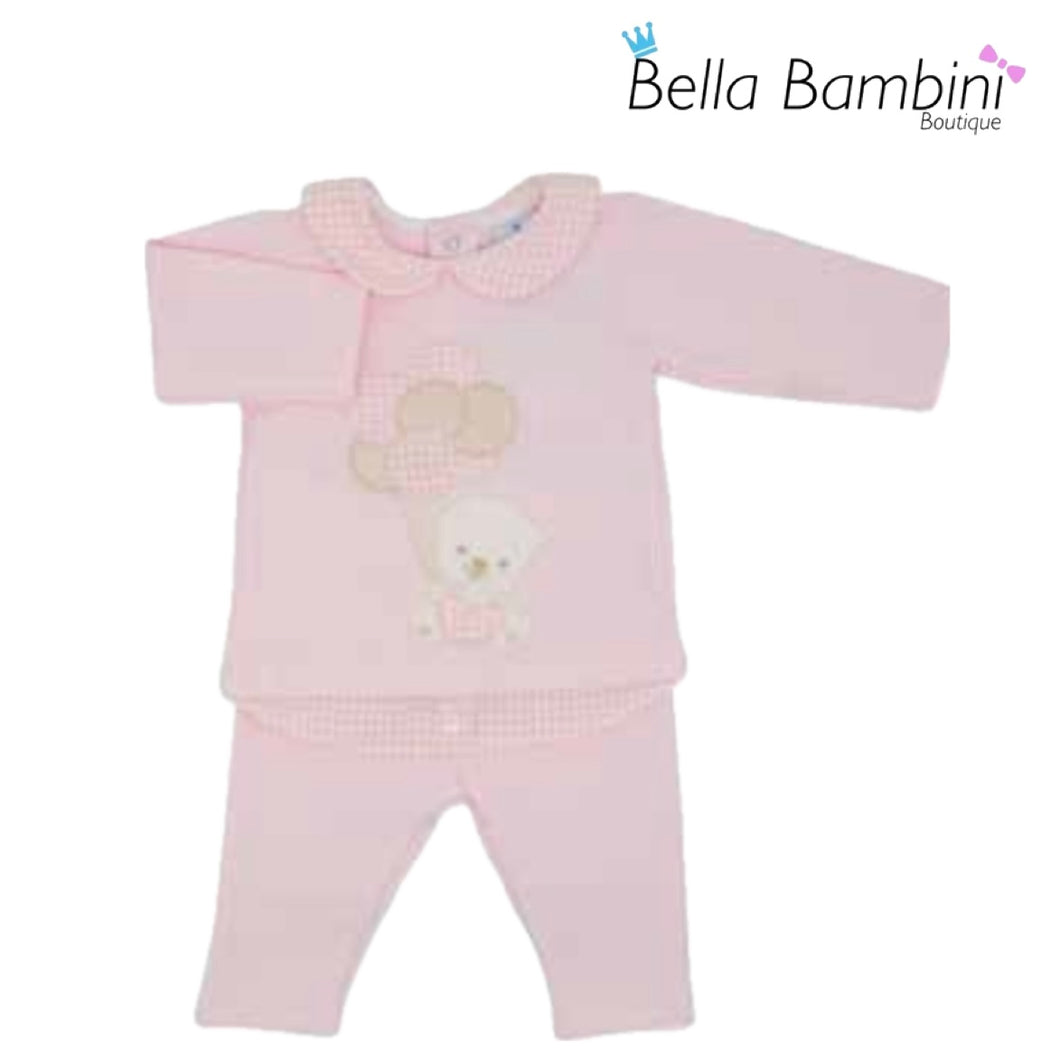Sardon Pink Teddy Bear Balloon Set