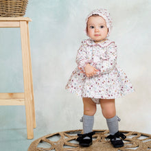 Load image into Gallery viewer, Dbb Collection Baby Girls Pink Floral Dress PRE ORDER