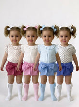 Load image into Gallery viewer, Calamaro Baby Girls Bow Jam Set