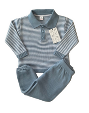 Load image into Gallery viewer, Little Star Boys Stripe Knit Two Piece Set