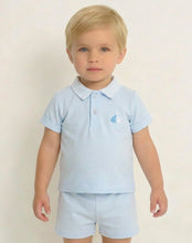 Load image into Gallery viewer, PRE ORDER Babidu Blue Short Set