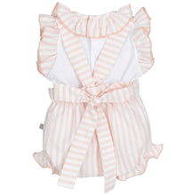Load image into Gallery viewer, Calamaro Baby Girls Pink Stripe Jam Set