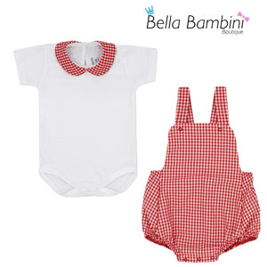 Rapife Baby Boys Red Romper