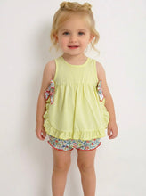 Load image into Gallery viewer, Calamaro Baby Girls Ditsy Dress Set