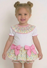 Load image into Gallery viewer, Dulce De Fresa Baby Girls Floral Jam Set