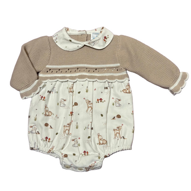 Sardon Green Autumn Animal Romper