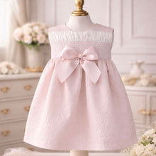 Load image into Gallery viewer, Ceyber Girls Pink Smock Dress