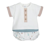 Load image into Gallery viewer, Calamaro Baby Boys Boat Jam Set