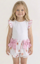 Load image into Gallery viewer, Meia Pata Bows Milkshake Shorts and Top