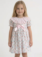 Load image into Gallery viewer, Ceyber Girls Pink Hot Air Smock Style Dress