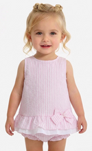 Load image into Gallery viewer, Rapife Baby Girls Pink Stripe Jam Set