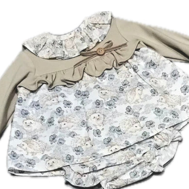 Baby Ferr Baby Girls Hedgehog Dress