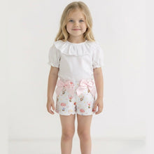 Load image into Gallery viewer, Ceyber Girls Pink Hot Air Balloon Short Set