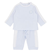 Load image into Gallery viewer, Blues Baby Boys Blue Jog Set