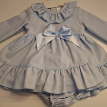 Load image into Gallery viewer, Ceyber Baby Girls Blue Dress