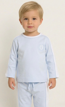 Load image into Gallery viewer, Blues Baby Boys Blue Jog Set