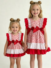 Load image into Gallery viewer, Ceyber Girls Pink Cherry Dress