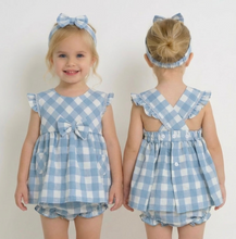 Load image into Gallery viewer, Baby Ferr Baby Girls Check Dress