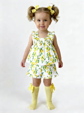 Load image into Gallery viewer, Deolinda Older Girls Lemon Short Set