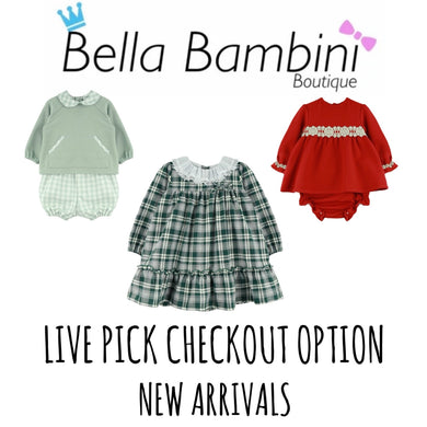 Bella Bambini Baby NEW ARRIVALS Pick On Live