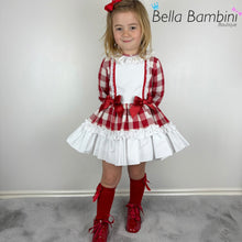 Load image into Gallery viewer, Ceyber Red Check Dress