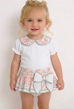 Load image into Gallery viewer, Calamaro Baby Girls Mint Floral Jam Set