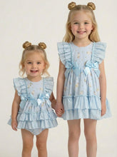 Load image into Gallery viewer, Ceyber Girls Blue Puffball Style Dress