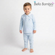 Load image into Gallery viewer, Babidu Boys Blue Trouser Set