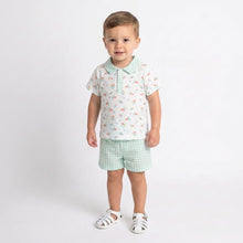 Load image into Gallery viewer, Babidu Boys Aquarium Short Set