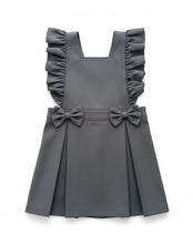 Load image into Gallery viewer, Love and Learn Grey School Pinafore