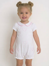 Load image into Gallery viewer, Blues Baby White Heart Romper