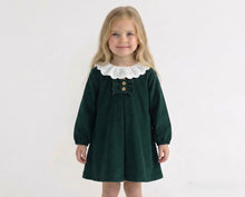 Load image into Gallery viewer, Rapife Girls Green Dress
