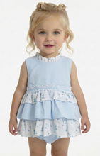 Load image into Gallery viewer, Ceyber Baby Girls Boat Waffle Material Puffball Style Dress