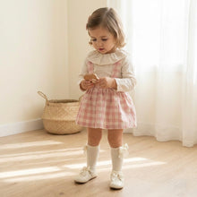 Load image into Gallery viewer, Tongs Baby Girls Gingham Dress