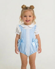 Load image into Gallery viewer, Kleo Kids Baby Girls Blue Romper